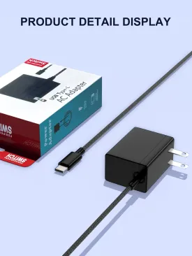 10 FT Power Cord Charger for Nintendo Switch,AC Adapter Compatible with Nintendo Switch/Switch Lite/Switch OLED/Switch Dock,15V/2.6A Supports TV Mode,Portable Travel Charger