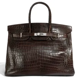 Birkin 35 Marron PHW