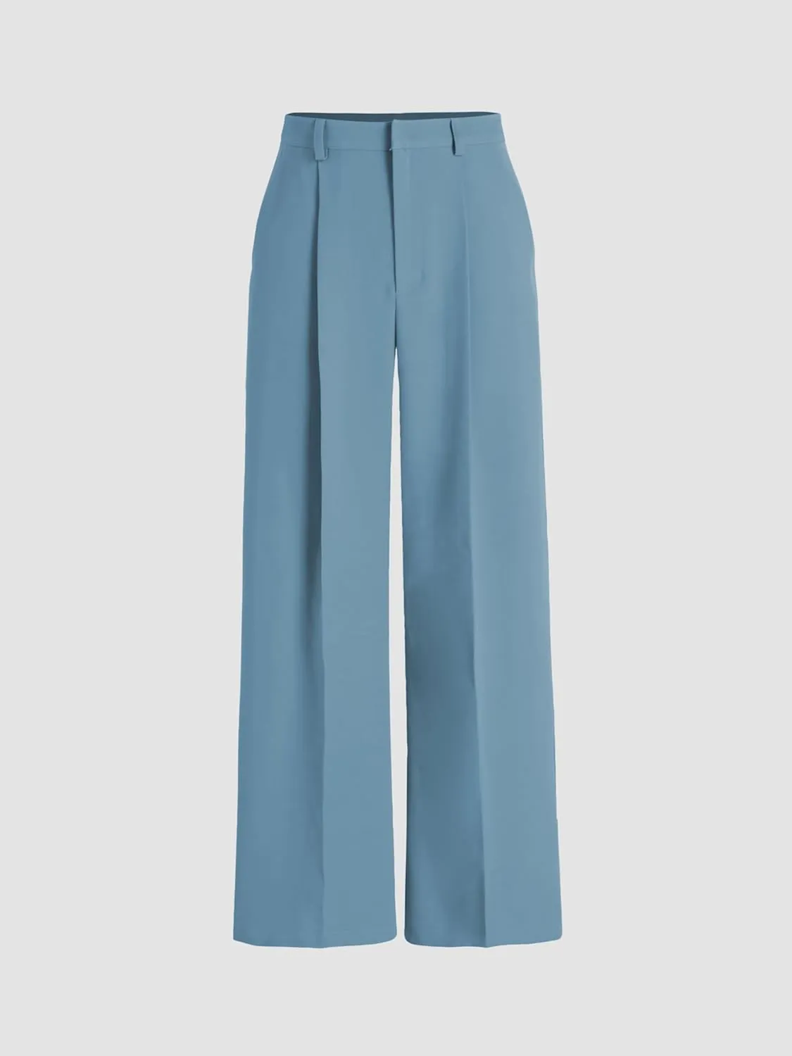 CIDER High Waist Pleated Wide Leg Pants