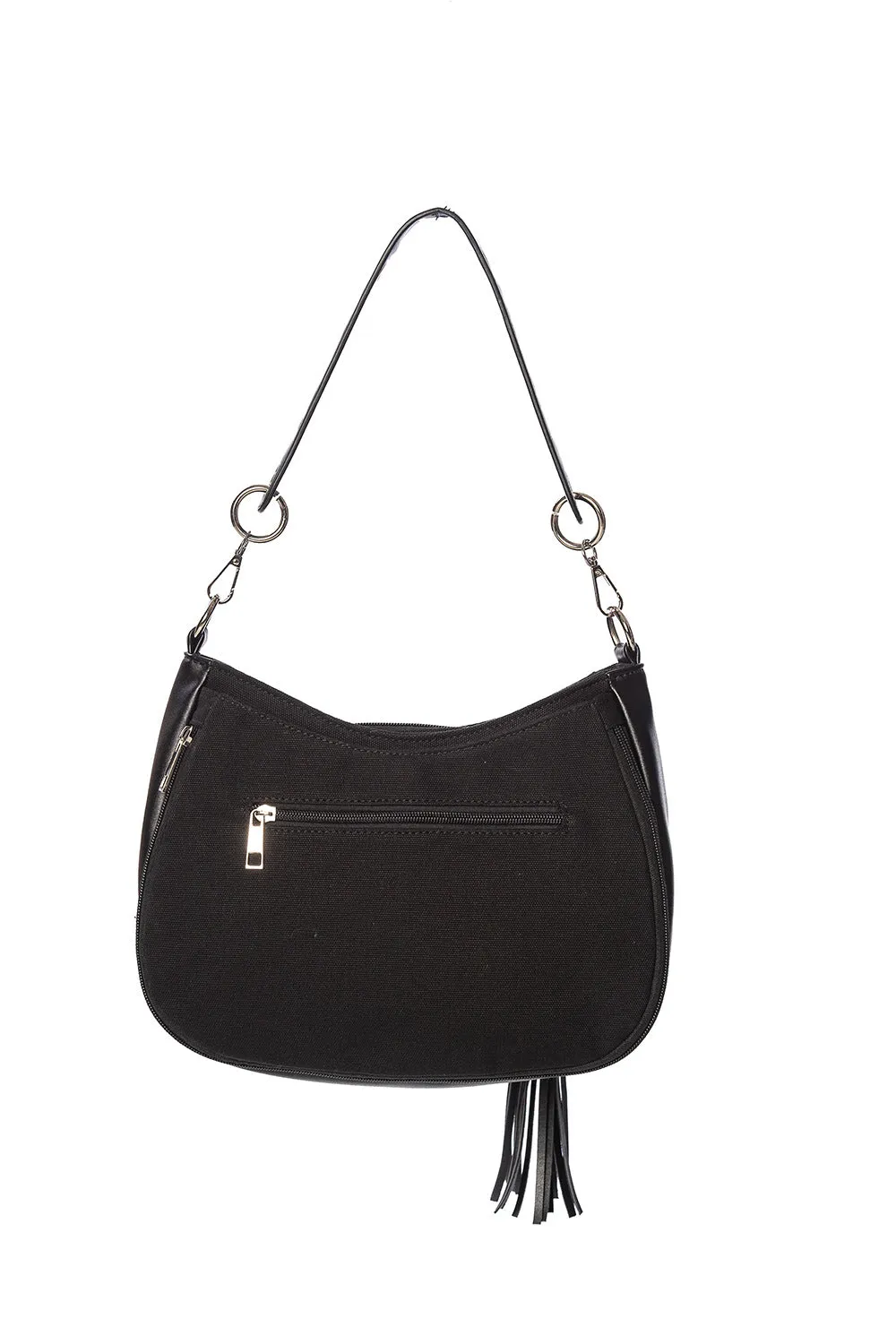 Corset Grommet Shoulder Bag