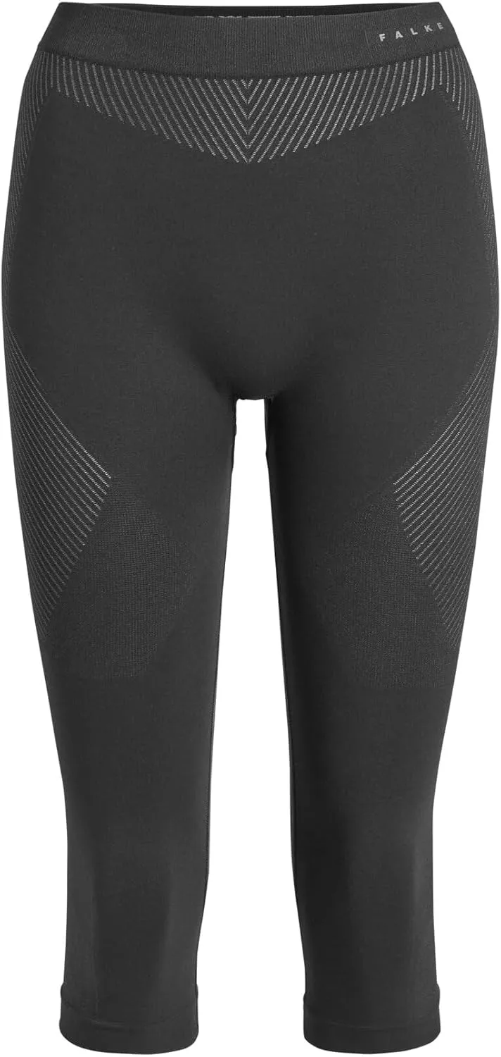 FALKE Women's Warm 3/4 Base Layer Bottom, 1 Piece