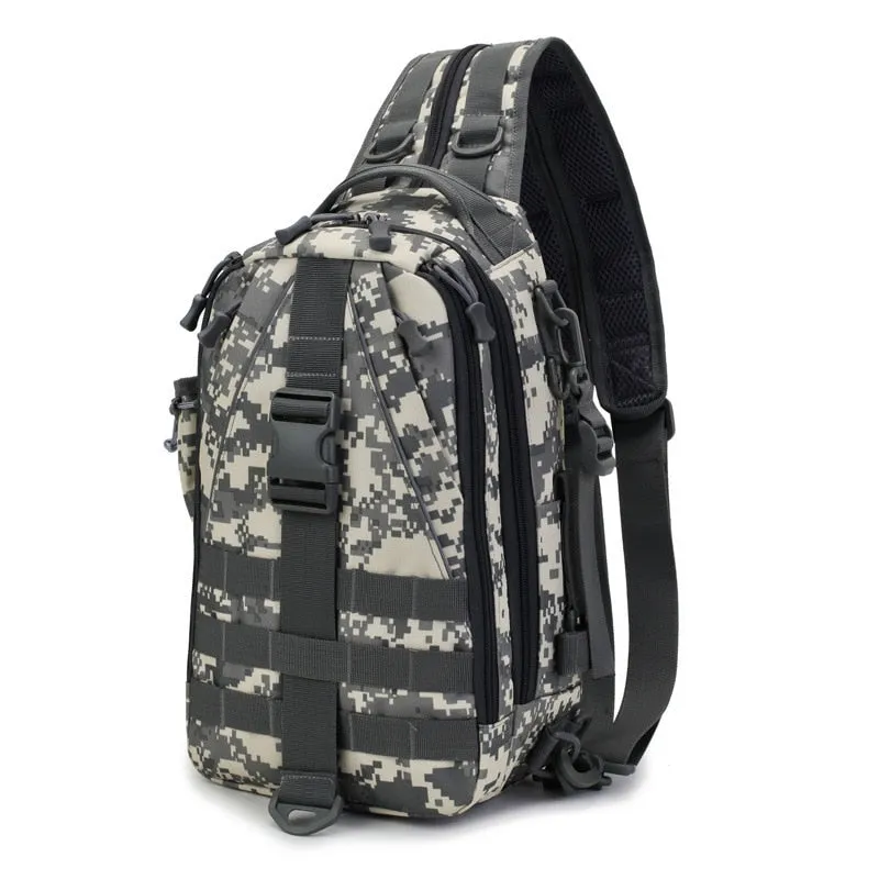 Fishing Tackle Waterproof Backpack Padded Shoulders/Backs, Rod Holders