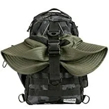 Fishing Tackle Waterproof Backpack Padded Shoulders/Backs, Rod Holders