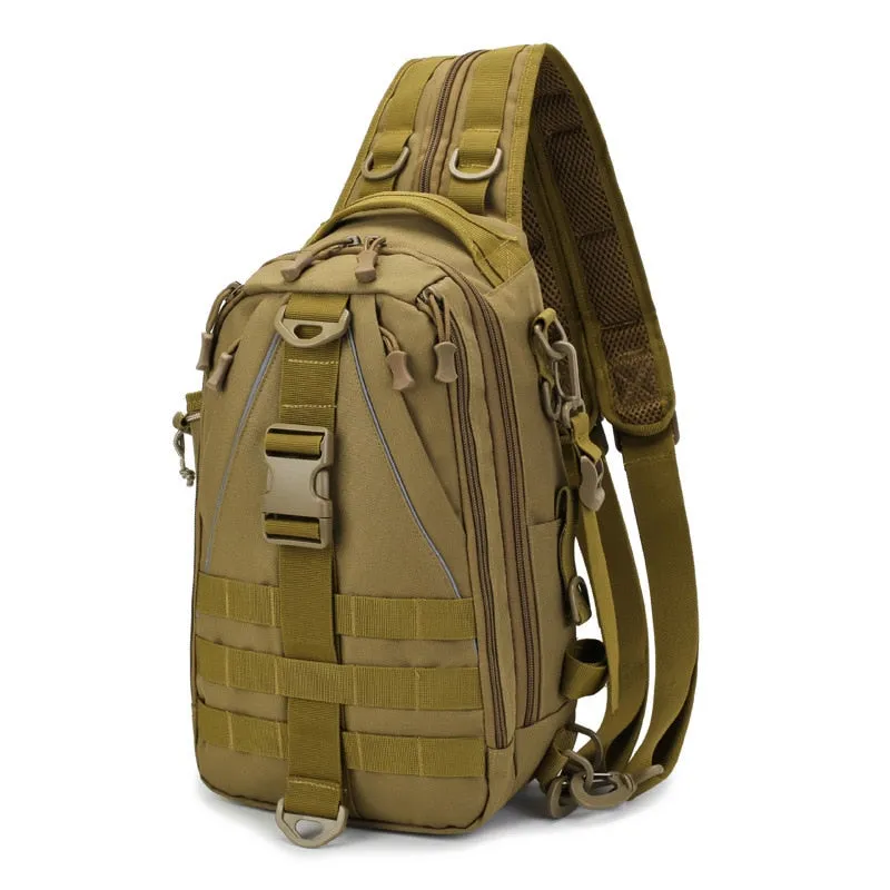 Fishing Tackle Waterproof Backpack Padded Shoulders/Backs, Rod Holders