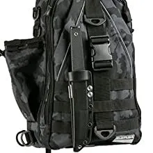 Fishing Tackle Waterproof Backpack Padded Shoulders/Backs, Rod Holders