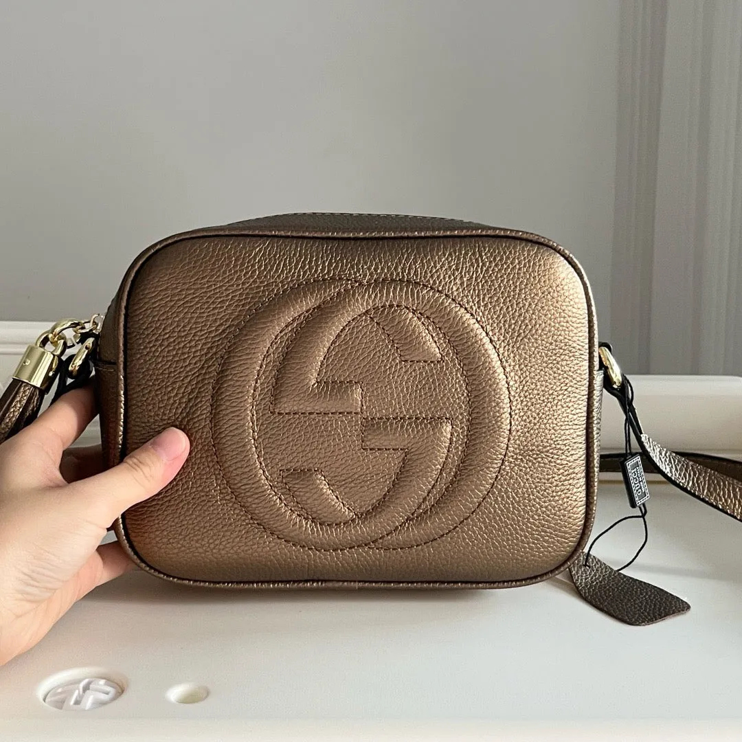 GC677 GG Disco Soho Shoulder Bag / 8.3x5.9x2.7inch