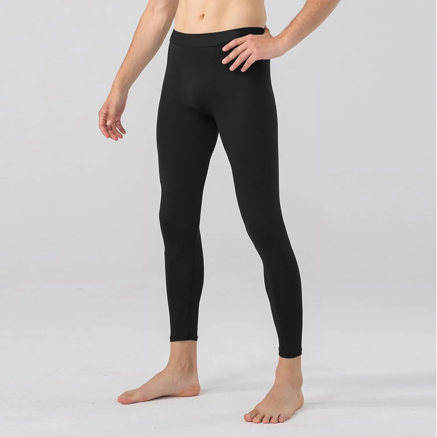 Men??s Compression Pants Athletic Running Leggings Workout Tights Quick Dry Base Layer Basketball Sports Underpants