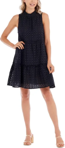 Mud Pie Women's Biles Eyelet Dress