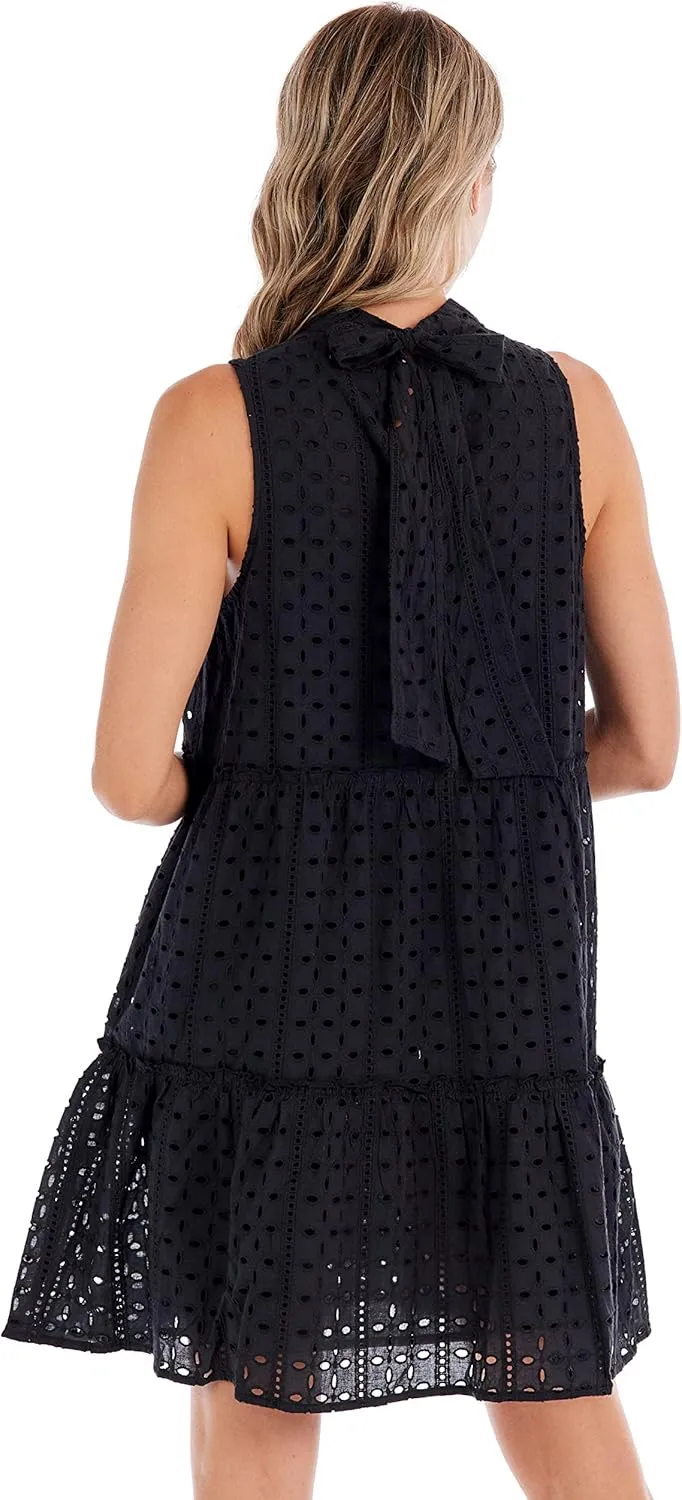 Mud Pie Women's Biles Eyelet Dress