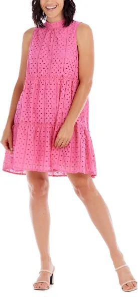 Mud Pie Women's Biles Eyelet Dress