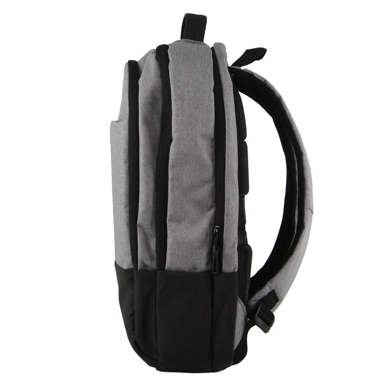 PIERRE CARDIN BUSINESS & TRAVEL BACKPACK WITH USB PORT - GREY