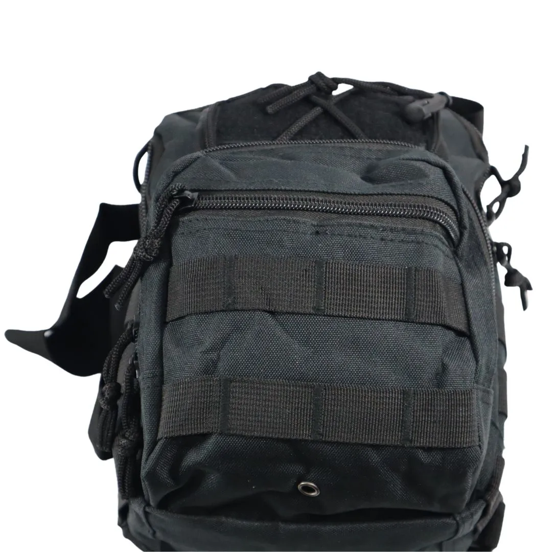 PMMT1004  Tactical Sling Bag Pack Military Rover Shoulder Backpack EDC Assault Range Bag, Water-Resistant