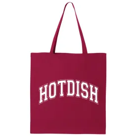 Varsity Hotdish Minnesota Canvas Tote Bag