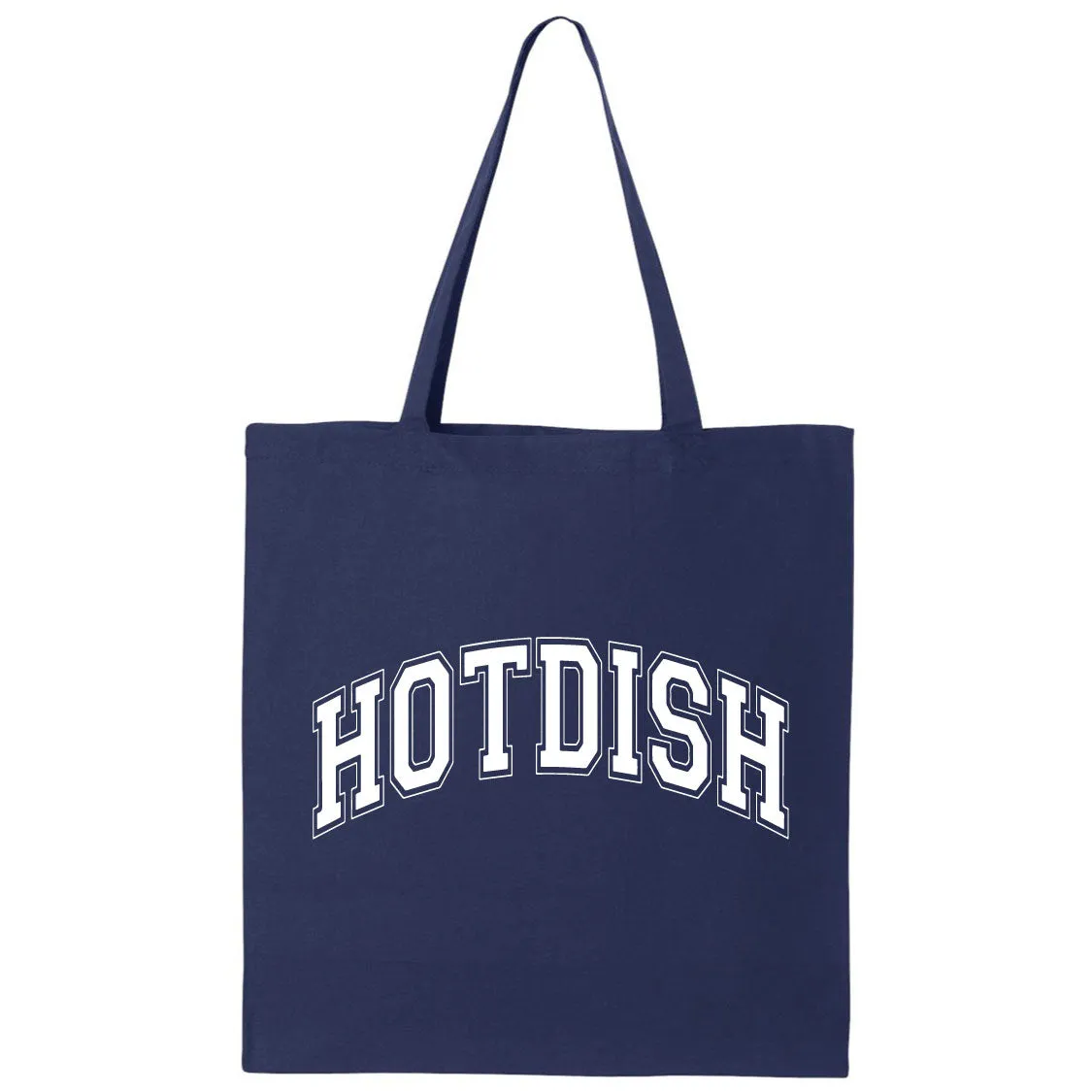 Varsity Hotdish Minnesota Canvas Tote Bag