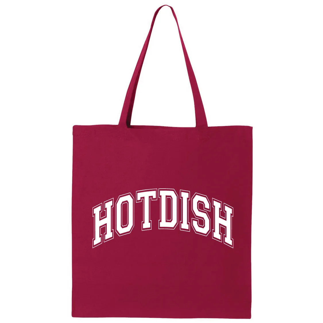 Varsity Hotdish Minnesota Canvas Tote Bag