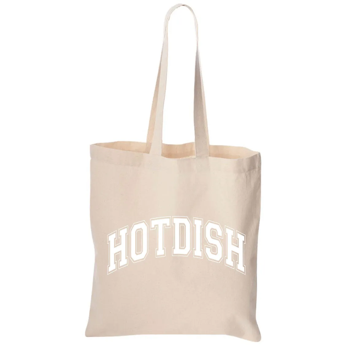 Varsity Hotdish Minnesota Canvas Tote Bag