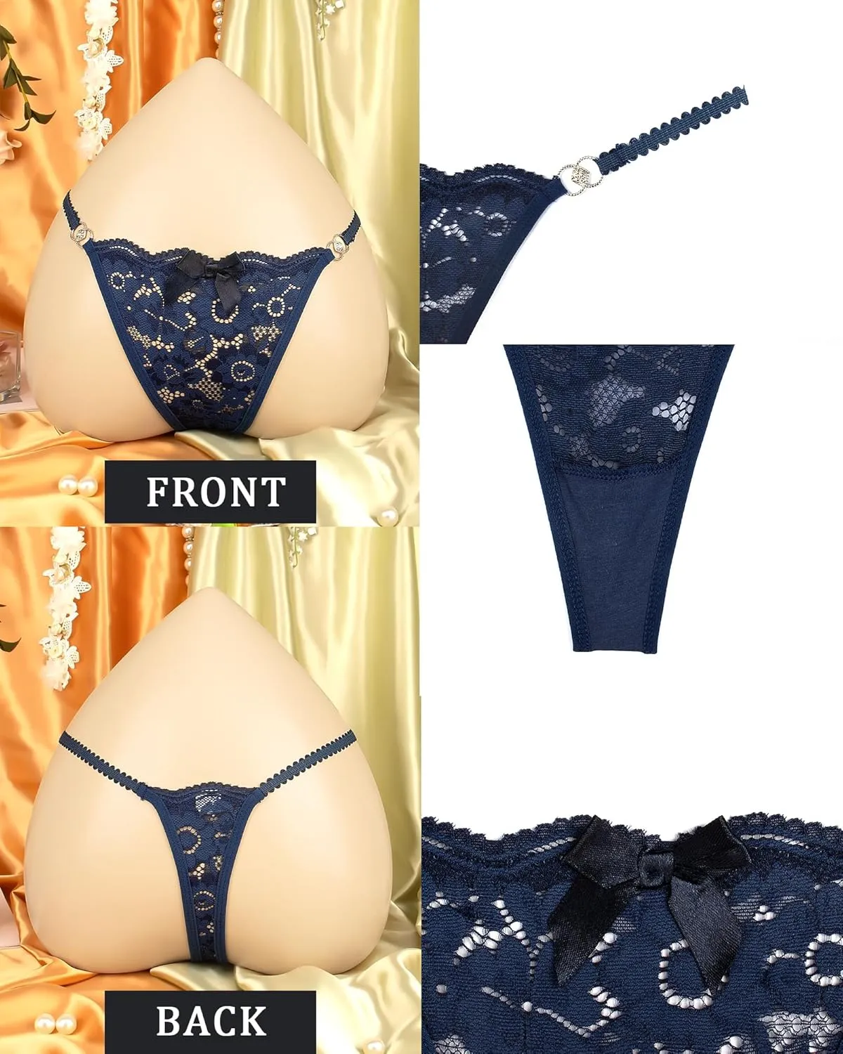 Women G-String Thongs Panties T Back Breathable Sexy Underwear