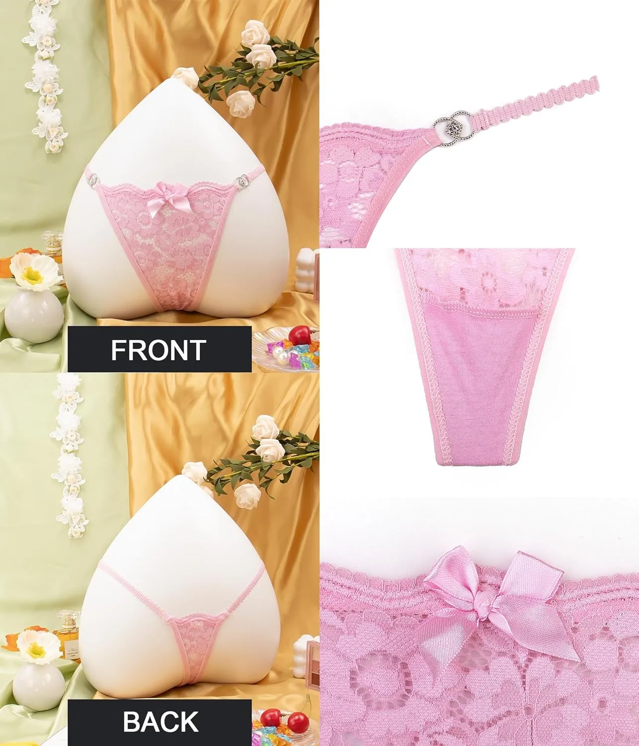 Women G-String Thongs Panties T Back Breathable Sexy Underwear