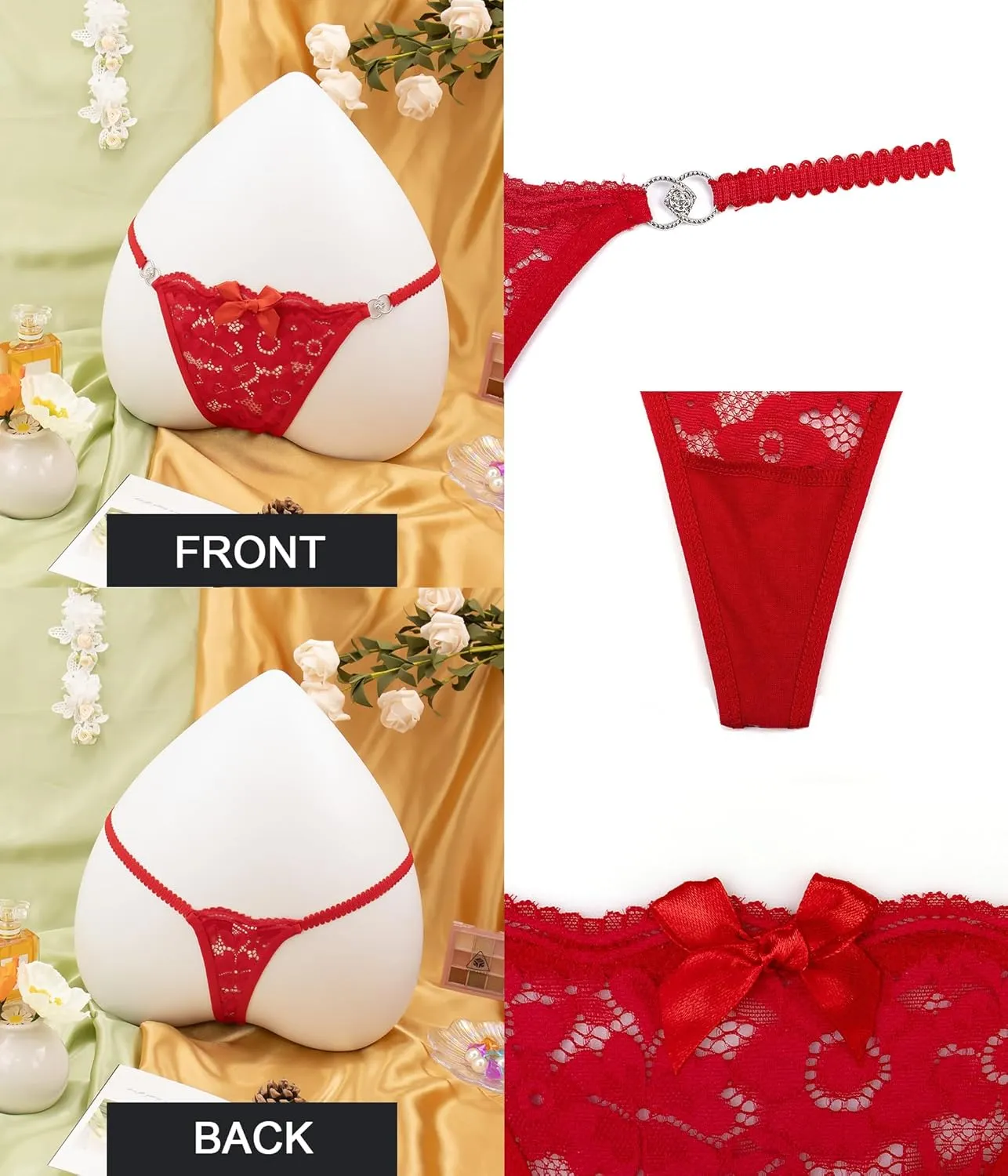Women G-String Thongs Panties T Back Breathable Sexy Underwear