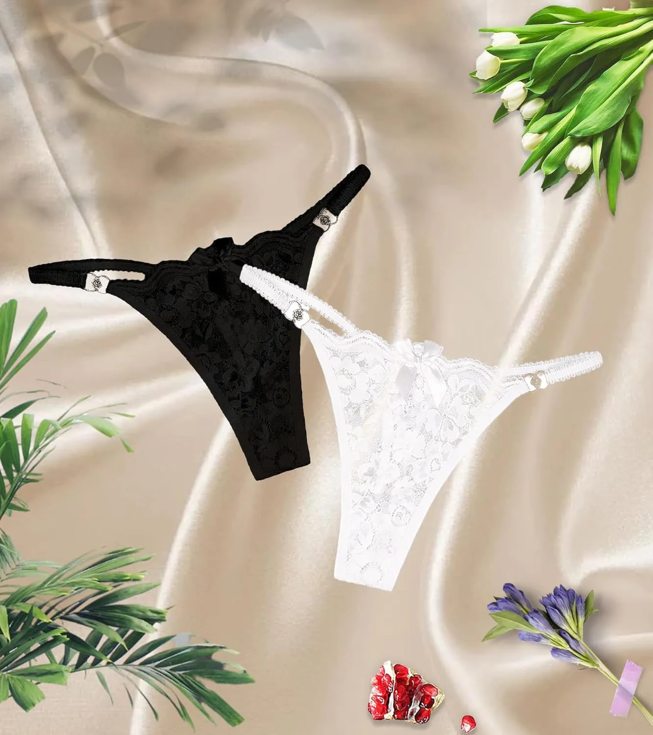 Women G-String Thongs Panties T Back Breathable Sexy Underwear