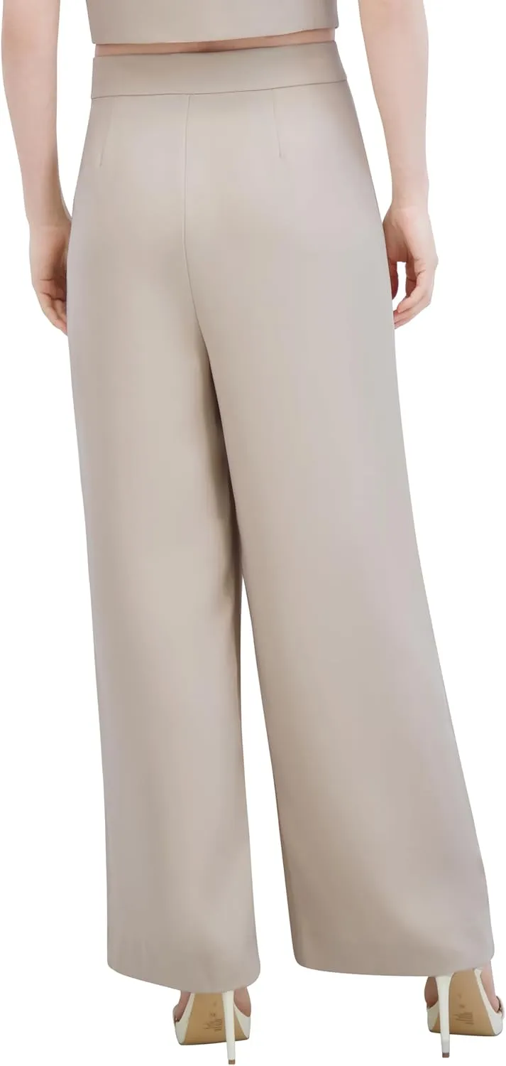 Women's Pleated Wide Leg Pants
