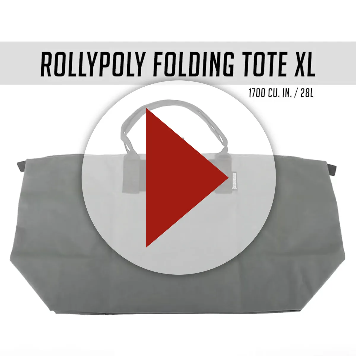 XL Rollypoly Folding Tote